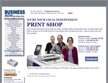Tablet Screenshot of businessnow.ca